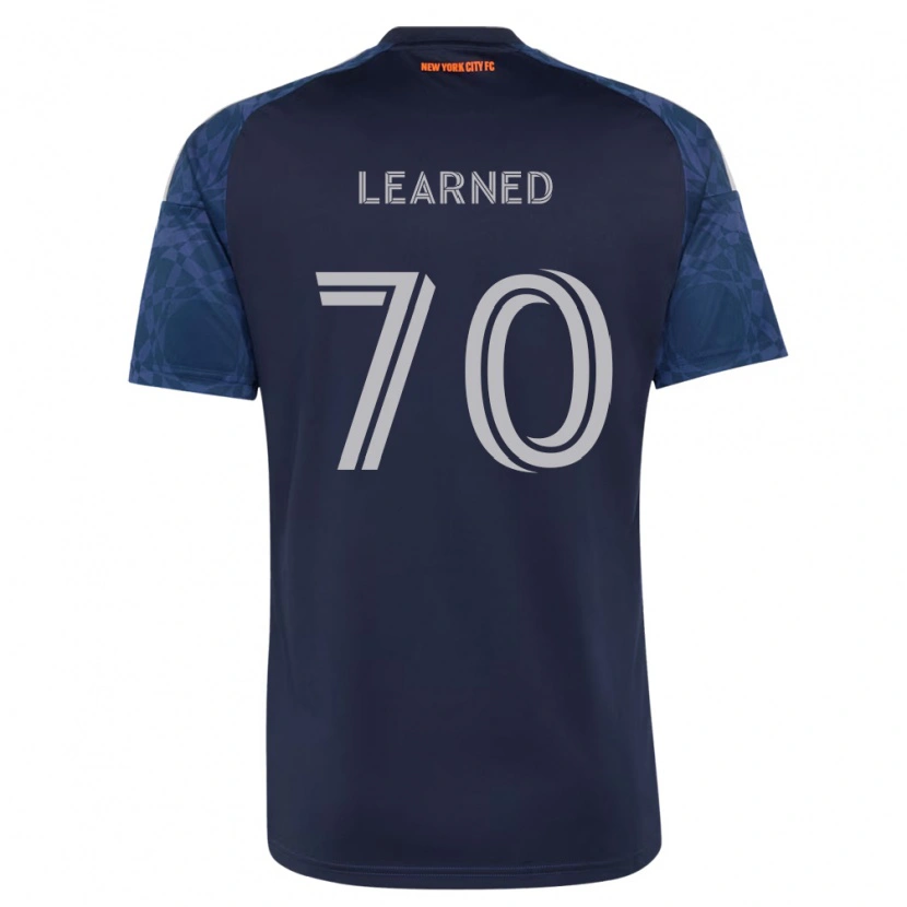 Danxen Criança Camisola Mac Learned #70 Azul Profundo Branco Alternativa 2026/27 Camisa Brasil