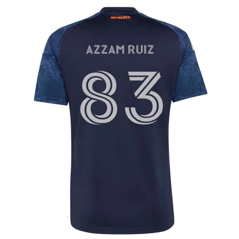 Danxen Criança Camisola Camil Azzam Ruiz #83 Azul Profundo Branco Alternativa 2026/27 Camisa Brasil