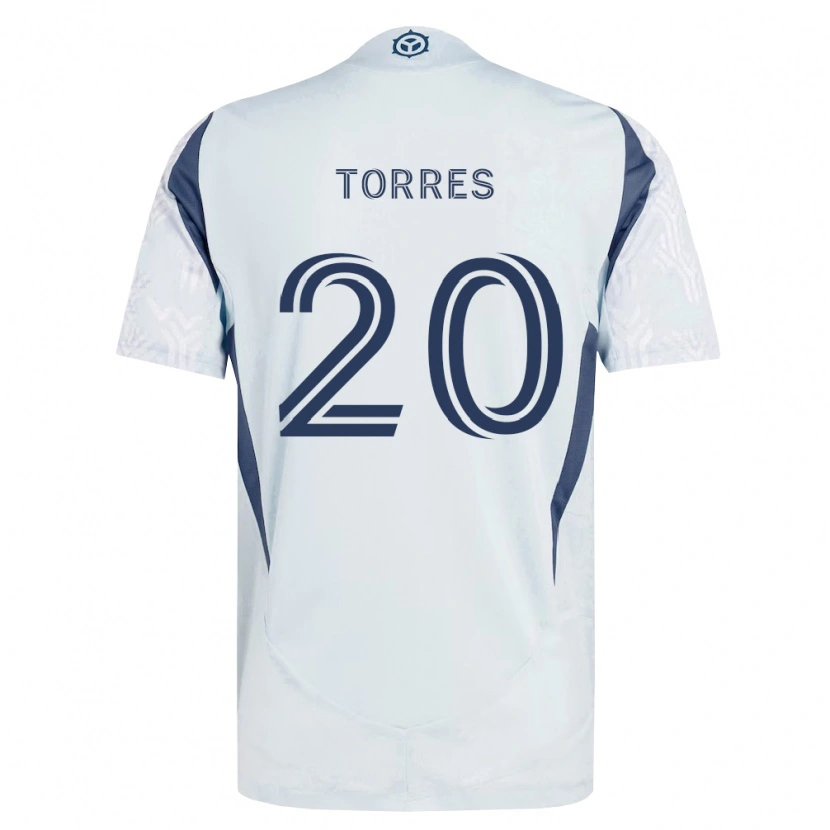 Danxen Criança Camisola Jairo Torres #20 Azul Branco Cinza Alternativa 2026/27 Camisa Brasil