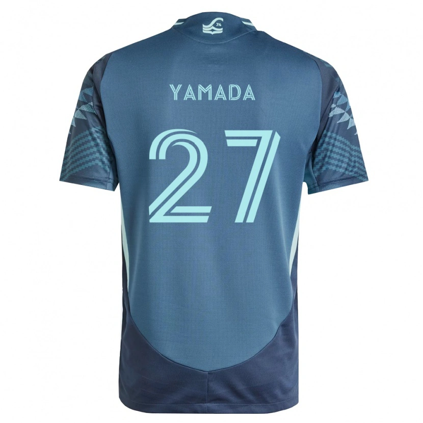 Danxen Criança Camisola Hikari Yamada #27 Azul Marinho Verde Alternativa 2026/27 Camisa Brasil