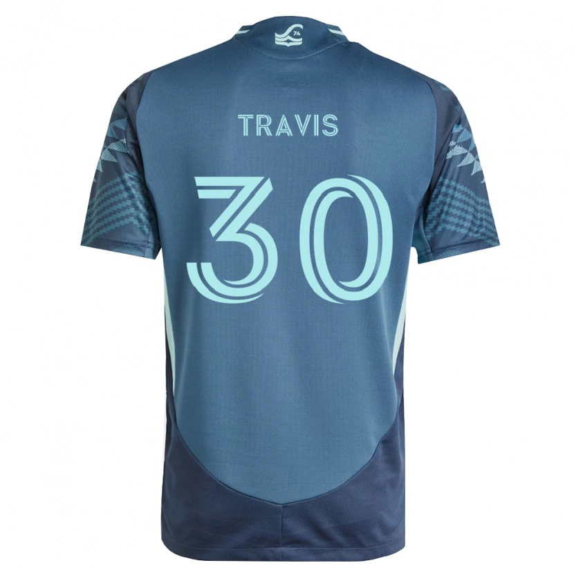 Danxen Criança Camisola Riley Travis #30 Azul Marinho Verde Alternativa 2026/27 Camisa Brasil