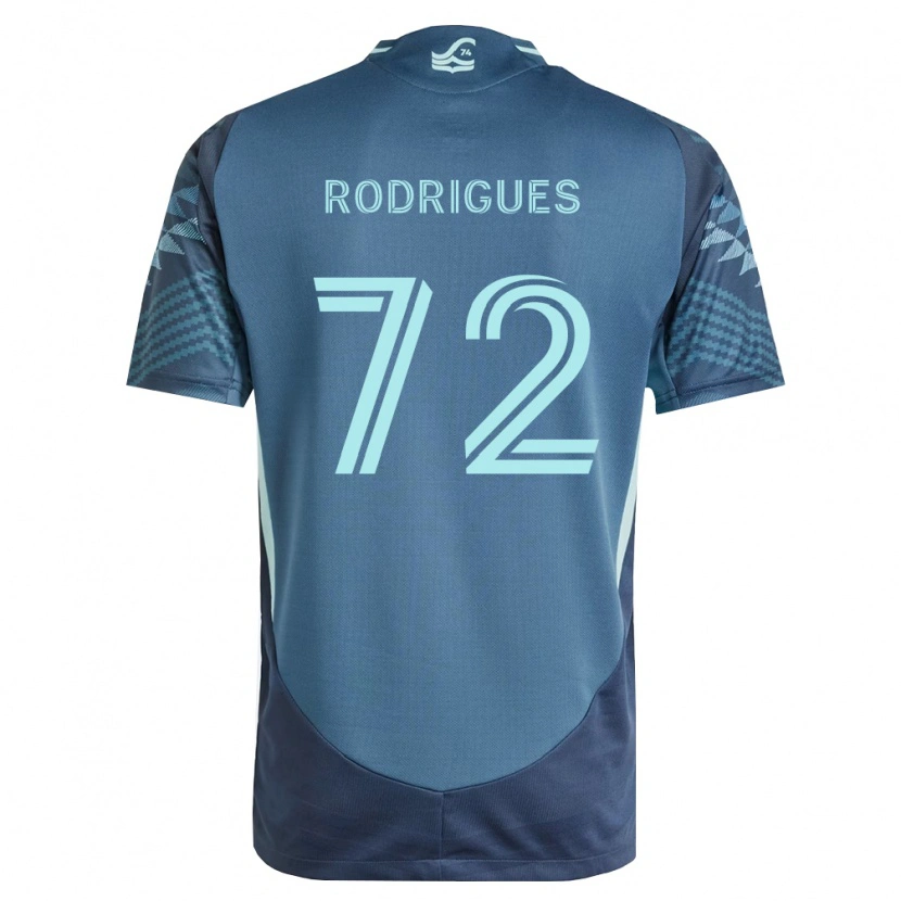 Danxen Criança Camisola Braudílio Rodrigues #72 Azul Marinho Verde Alternativa 2026/27 Camisa Brasil