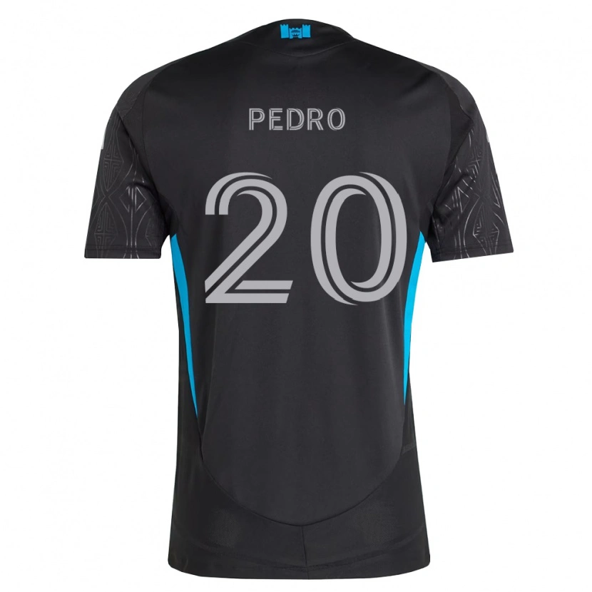 Danxen Criança Camisola João Pedro #20 Preto Branco Azul Celeste Alternativa 2026/27 Camisa Brasil