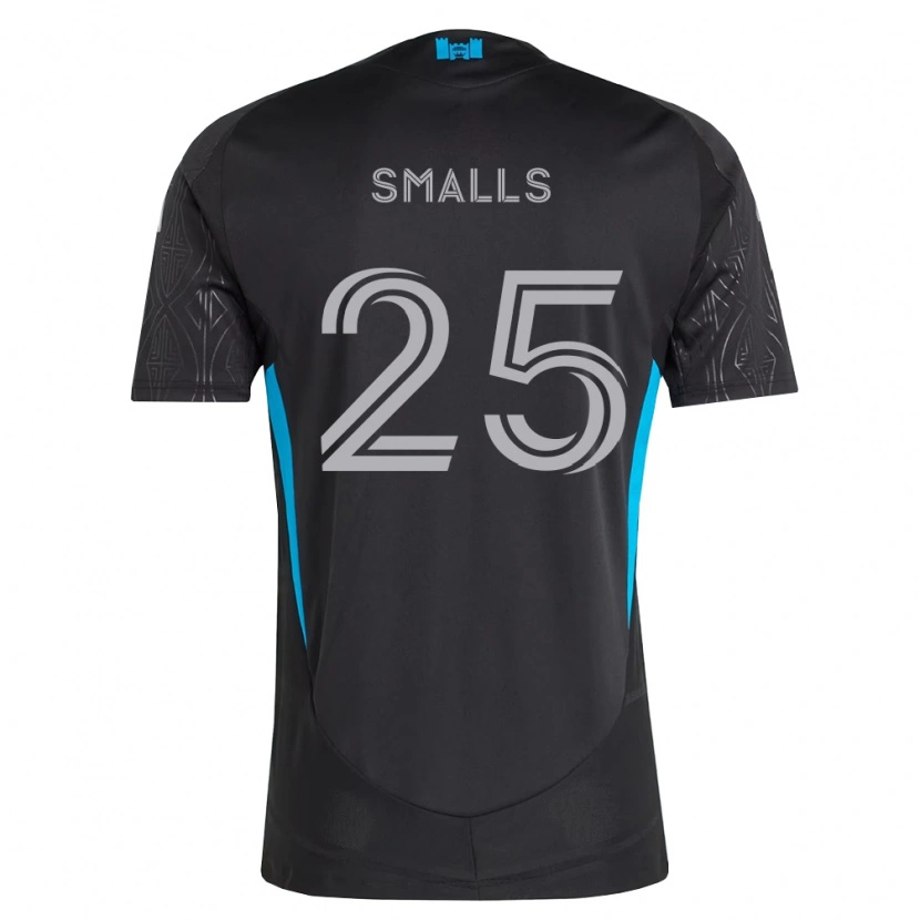 Danxen Criança Camisola Tyger Smalls #25 Preto Branco Azul Celeste Alternativa 2026/27 Camisa Brasil