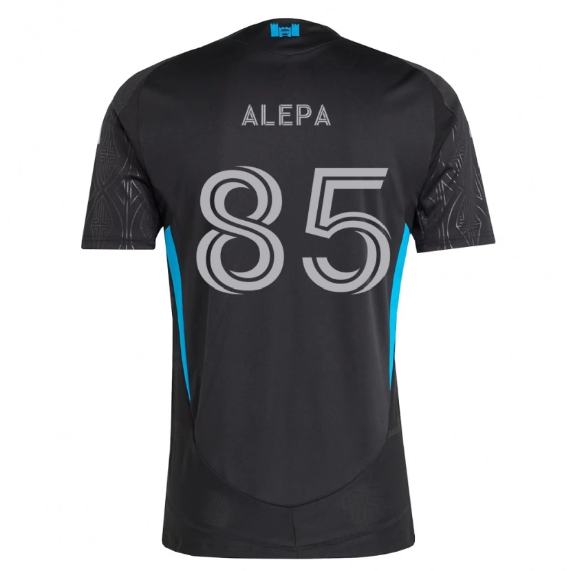 Danxen Criança Camisola Landon Alepa #85 Preto Branco Azul Celeste Alternativa 2026/27 Camisa Brasil