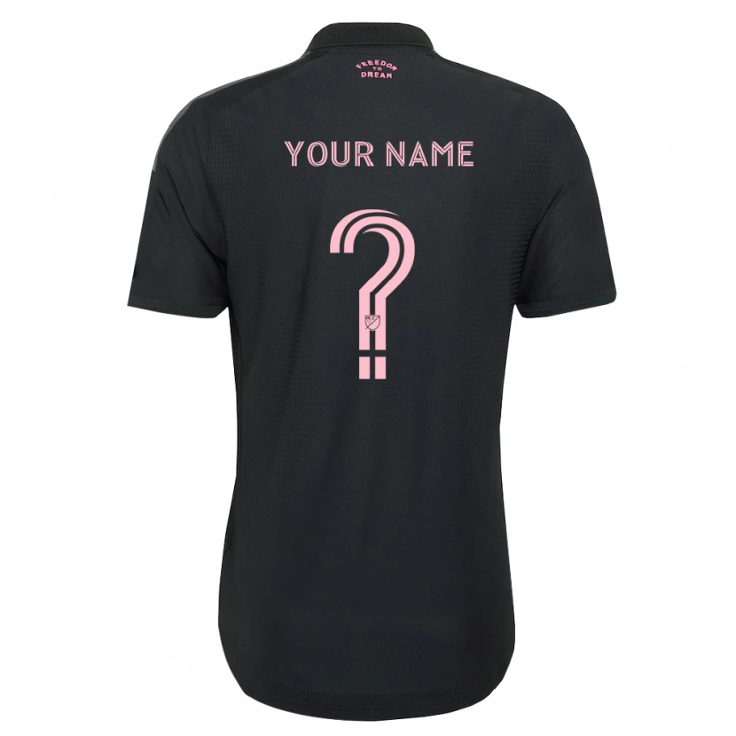 Danxen Criança Camisola Seu Nome #0 Rosa Preto Branco Alternativa 2026/27 Camisa Brasil