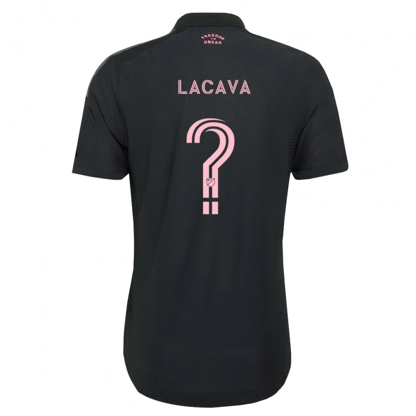 Danxen Criança Camisola Jake Lacava #0 Rosa Preto Branco Alternativa 2026/27 Camisa Brasil