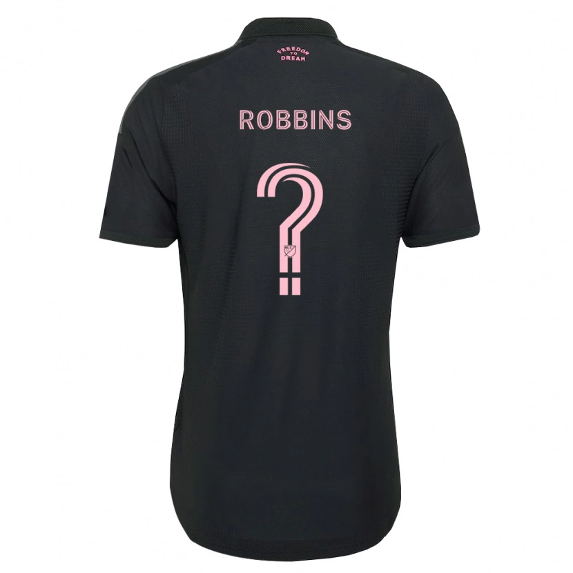 Danxen Criança Camisola Lukas Robbins #0 Rosa Preto Branco Alternativa 2026/27 Camisa Brasil