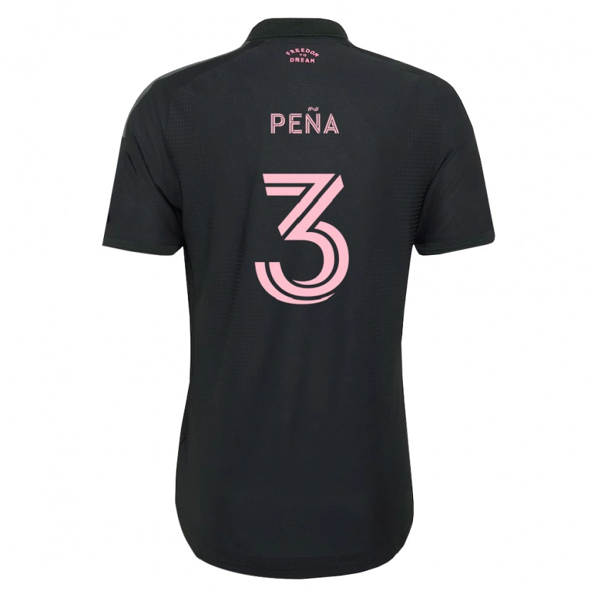 Danxen Criança Camisola Luciano Pena #3 Rosa Preto Branco Alternativa 2026/27 Camisa Brasil