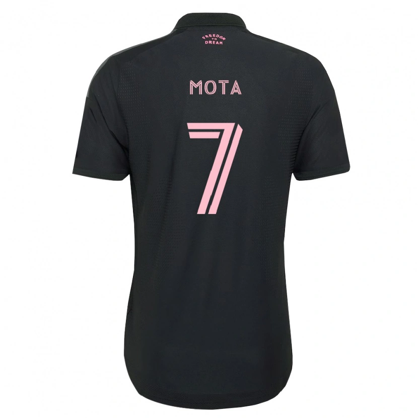 Danxen Criança Camisola Jean Mota #7 Rosa Preto Branco Alternativa 2026/27 Camisa Brasil