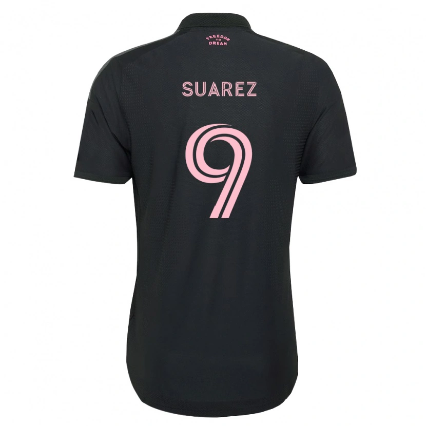 Danxen Criança Camisola Luis Suárez #9 Rosa Preto Branco Alternativa 2026/27 Camisa Brasil