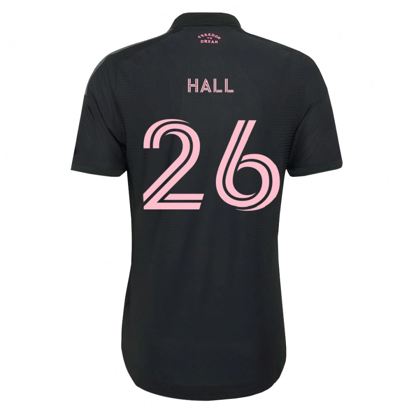 Danxen Criança Camisola Tyler Hall #26 Rosa Preto Branco Alternativa 2026/27 Camisa Brasil