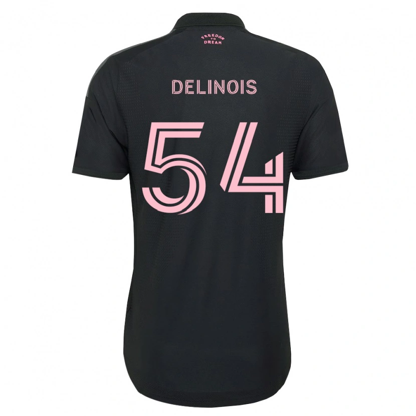 Danxen Criança Camisola Lovend's Delinois #54 Rosa Preto Branco Alternativa 2026/27 Camisa Brasil