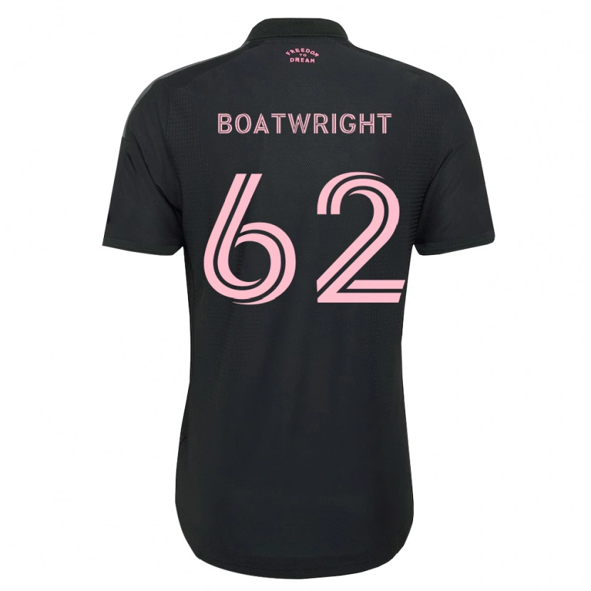 Danxen Criança Camisola Israel Boatwright #62 Rosa Preto Branco Alternativa 2026/27 Camisa Brasil