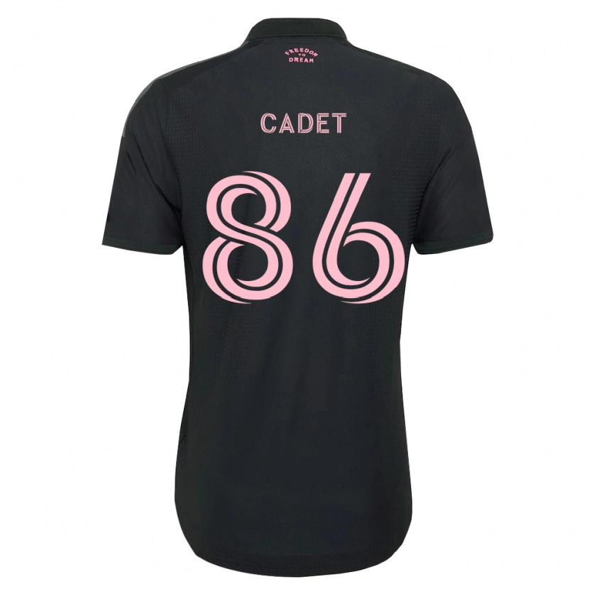 Danxen Criança Camisola Zidane Cadet #86 Rosa Preto Branco Alternativa 2026/27 Camisa Brasil