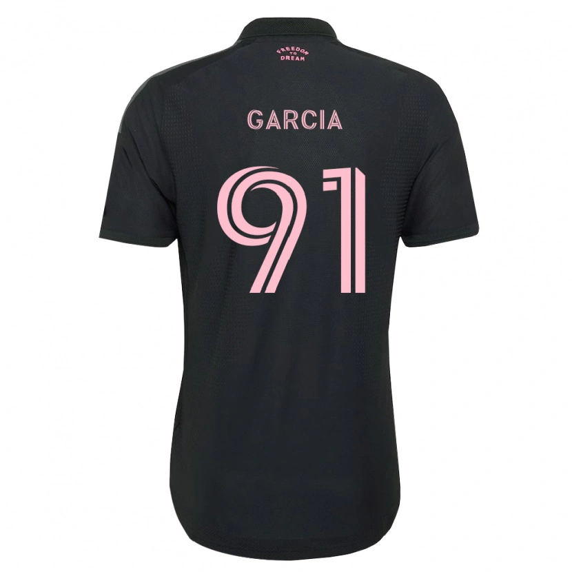 Danxen Criança Camisola Lesther García #91 Rosa Preto Branco Alternativa 2026/27 Camisa Brasil