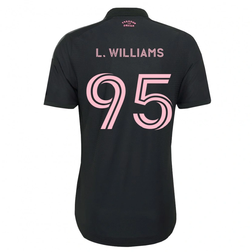 Danxen Criança Camisola Levi Williams #95 Rosa Preto Branco Alternativa 2026/27 Camisa Brasil