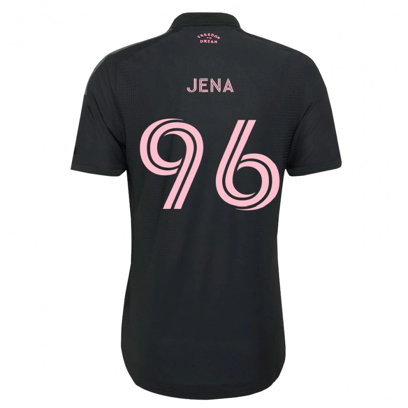 Danxen Criança Camisola Nessim Jena #96 Rosa Preto Branco Alternativa 2026/27 Camisa Brasil