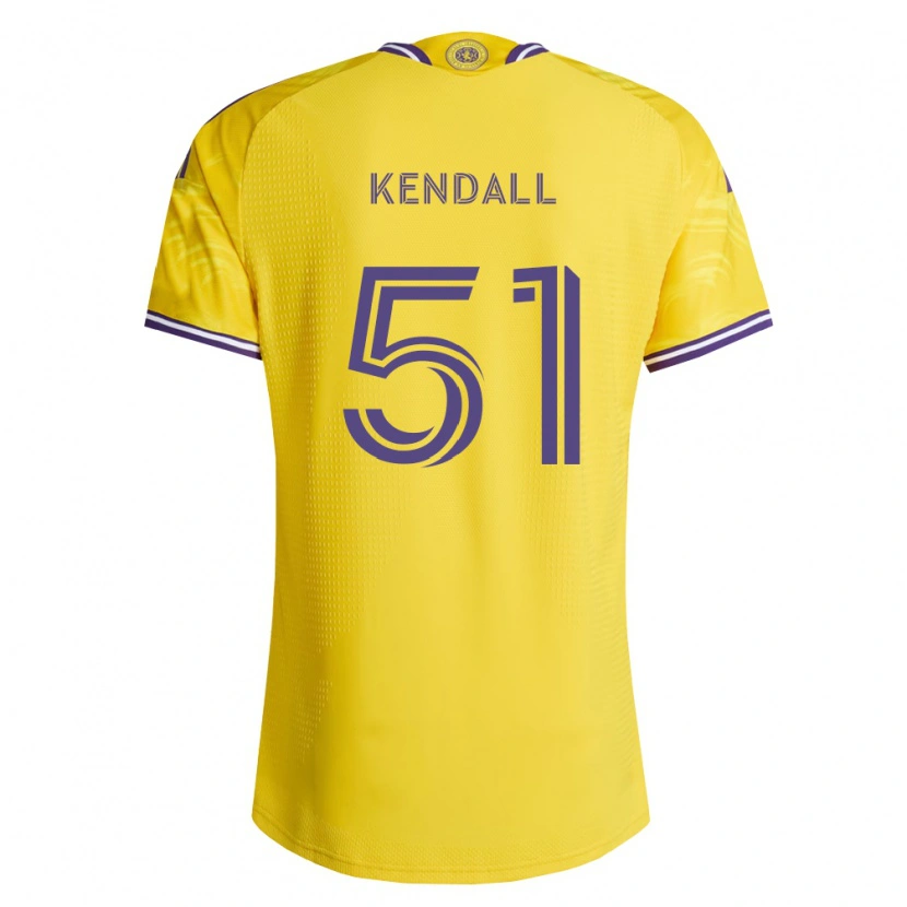 Danxen Criança Camisola Brady Kendall #51 Roxo Amarelo Alternativa 2026/27 Camisa Brasil