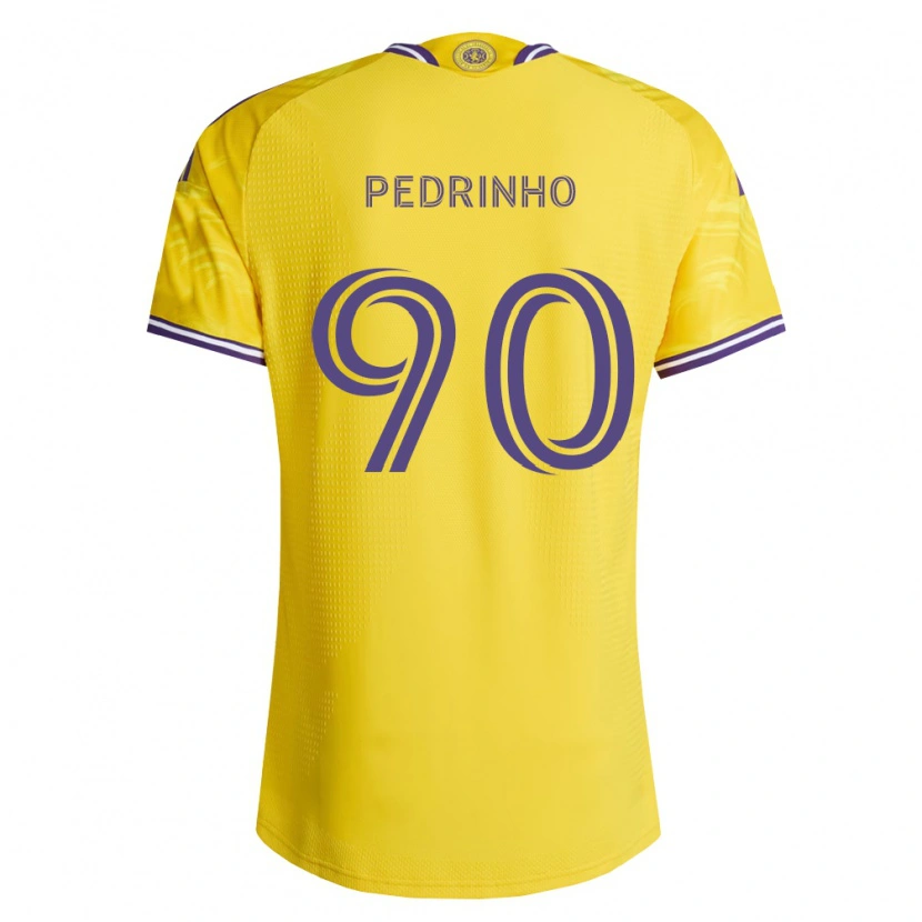Danxen Criança Camisola Pedro Leão #90 Roxo Amarelo Alternativa 2026/27 Camisa Brasil