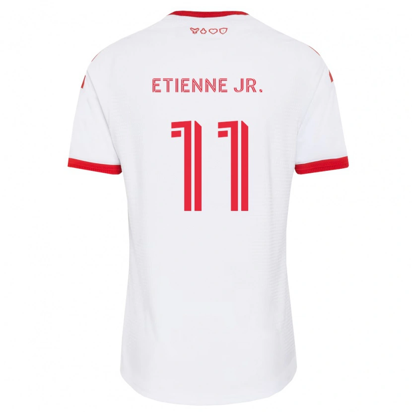 Danxen Criança Camisola Derrick Etienne Jr. #11 Branco Vermelho Preto Alternativa 2026/27 Camisa Brasil