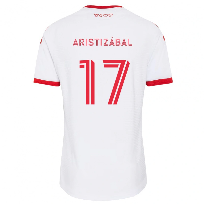 Danxen Criança Camisola Emilio Aristizábal #17 Branco Vermelho Preto Alternativa 2026/27 Camisa Brasil