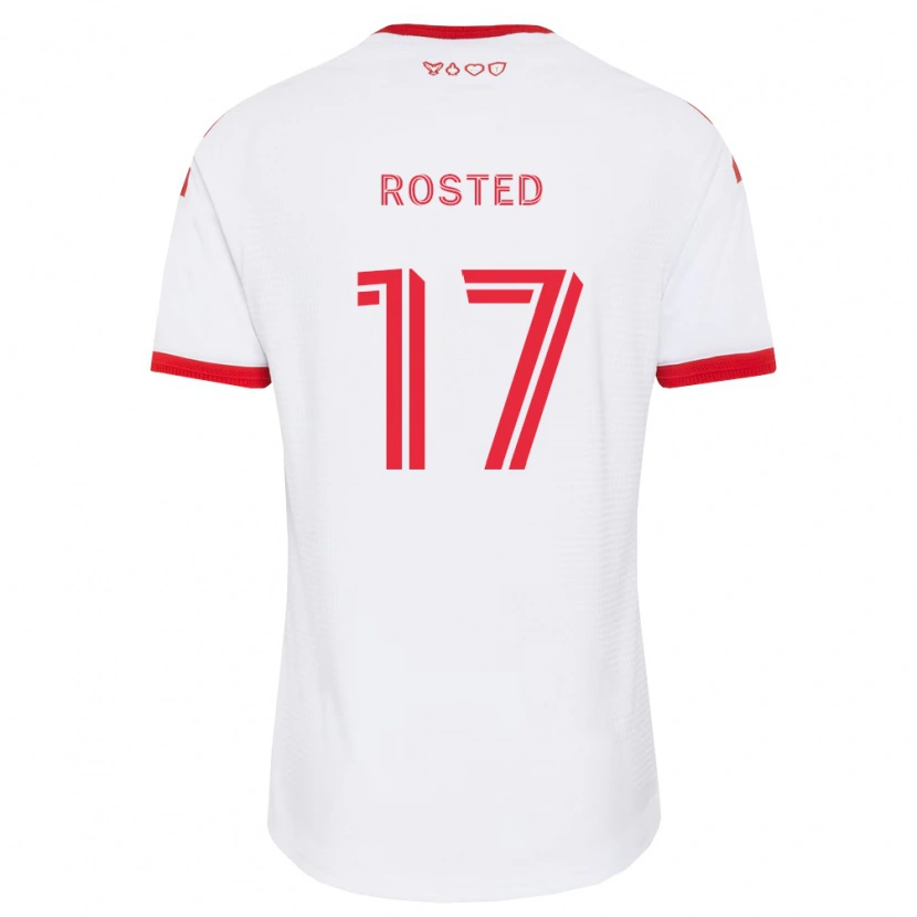 Danxen Criança Camisola Sigurd Rosted #17 Branco Vermelho Preto Alternativa 2026/27 Camisa Brasil