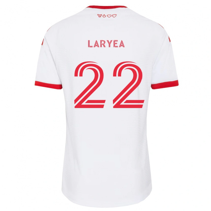 Danxen Criança Camisola Richie Laryea #22 Branco Vermelho Preto Alternativa 2026/27 Camisa Brasil