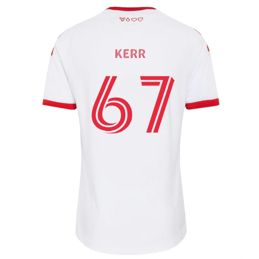 Danxen Criança Camisola Kervon Kerr #67 Branco Vermelho Preto Alternativa 2026/27 Camisa Brasil