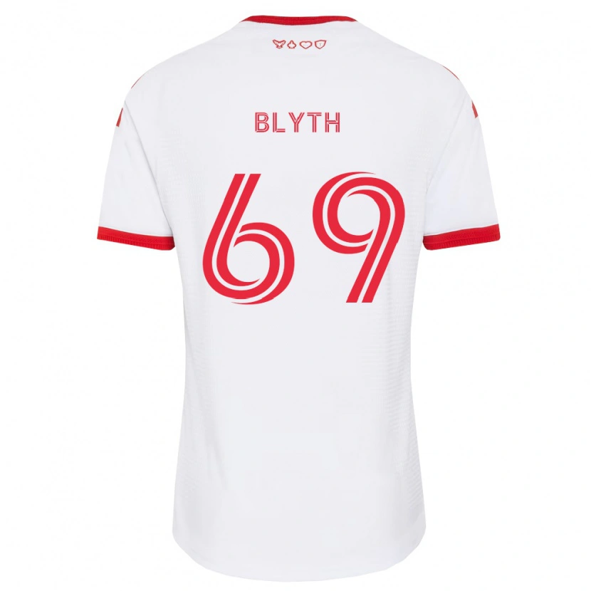 Danxen Criança Camisola Tristan Blyth #69 Branco Vermelho Preto Alternativa 2026/27 Camisa Brasil