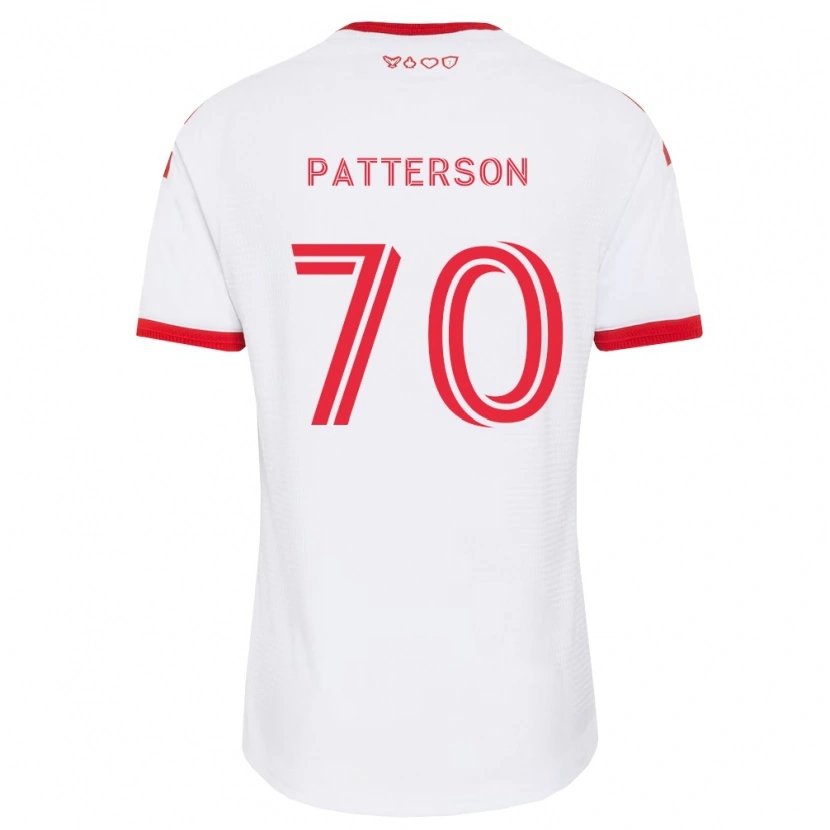 Danxen Criança Camisola Harrison Patterson #70 Branco Vermelho Preto Alternativa 2026/27 Camisa Brasil