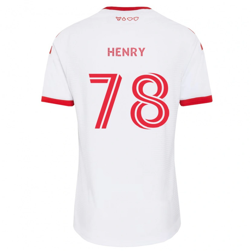 Danxen Criança Camisola Malik Henry #78 Branco Vermelho Preto Alternativa 2026/27 Camisa Brasil