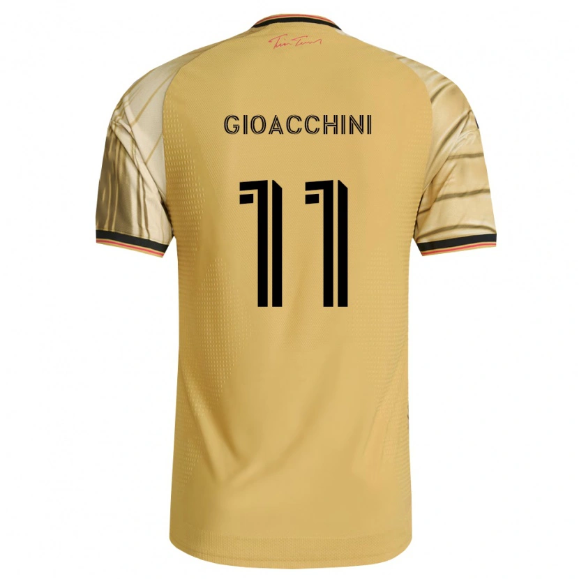 Danxen Criança Camisola Nicholas Gioacchini #11 Marrom Amarelo Preto Alternativa 2026/27 Camisa Brasil
