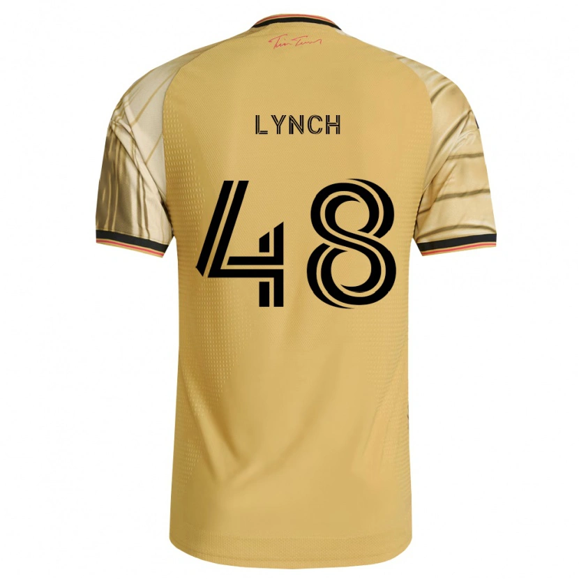 Danxen Criança Camisola Riley Lynch #48 Marrom Amarelo Preto Alternativa 2026/27 Camisa Brasil