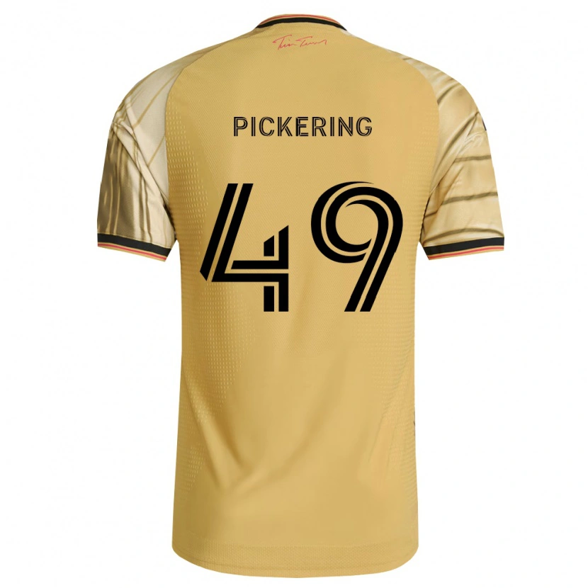Danxen Criança Camisola Nighte Pickering #49 Marrom Amarelo Preto Alternativa 2026/27 Camisa Brasil