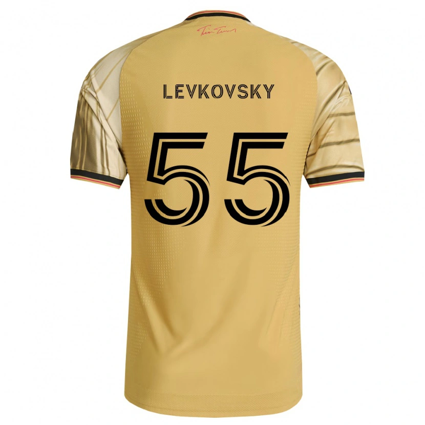 Danxen Criança Camisola Miroslav Levkovsky #55 Marrom Amarelo Preto Alternativa 2026/27 Camisa Brasil
