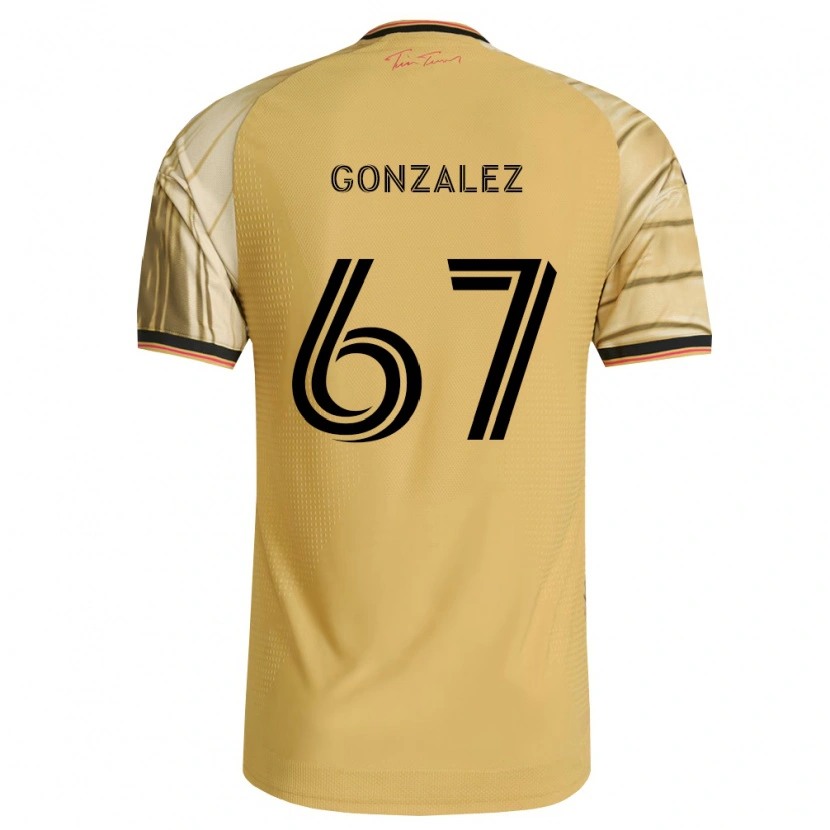 Danxen Criança Camisola Cruz Gonzalez #67 Marrom Amarelo Preto Alternativa 2026/27 Camisa Brasil