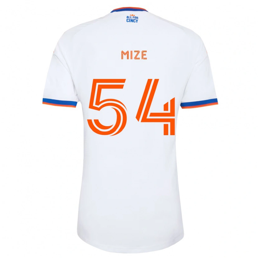 Danxen Criança Camisola Jack Mize #54 Branco Azul Marinho Laranja Alternativa 2026/27 Camisa Brasil