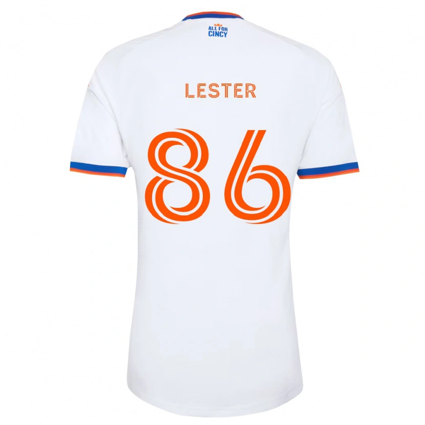 Danxen Criança Camisola Jaylen Lester #86 Branco Azul Marinho Laranja Alternativa 2026/27 Camisa Brasil