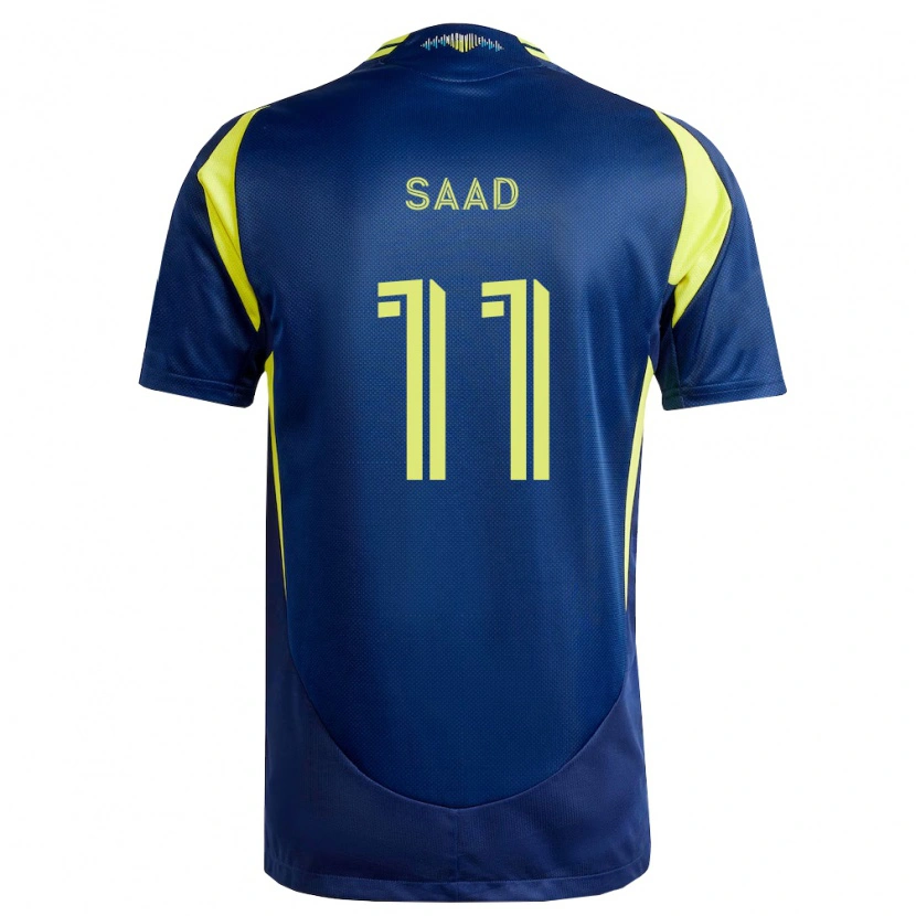 Danxen Criança Camisola Elias Saad #11 Amarelo Azul Marinho Alternativa 2026/27 Camisa Brasil