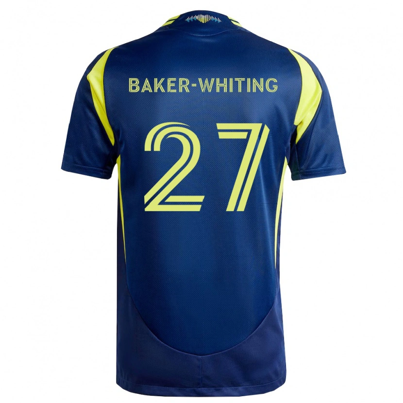 Danxen Criança Camisola Reed Baker-Whiting #27 Amarelo Azul Marinho Alternativa 2026/27 Camisa Brasil