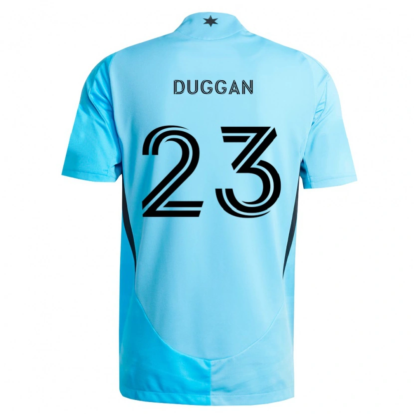 Danxen Criança Camisola Morris Duggan #23 Azul Claro Preto Alternativa 2026/27 Camisa Brasil