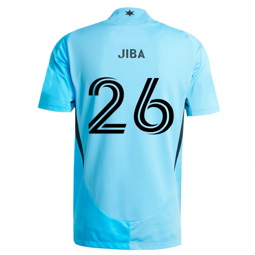 Danxen Criança Camisola Ryen Jiba #26 Azul Claro Preto Alternativa 2026/27 Camisa Brasil