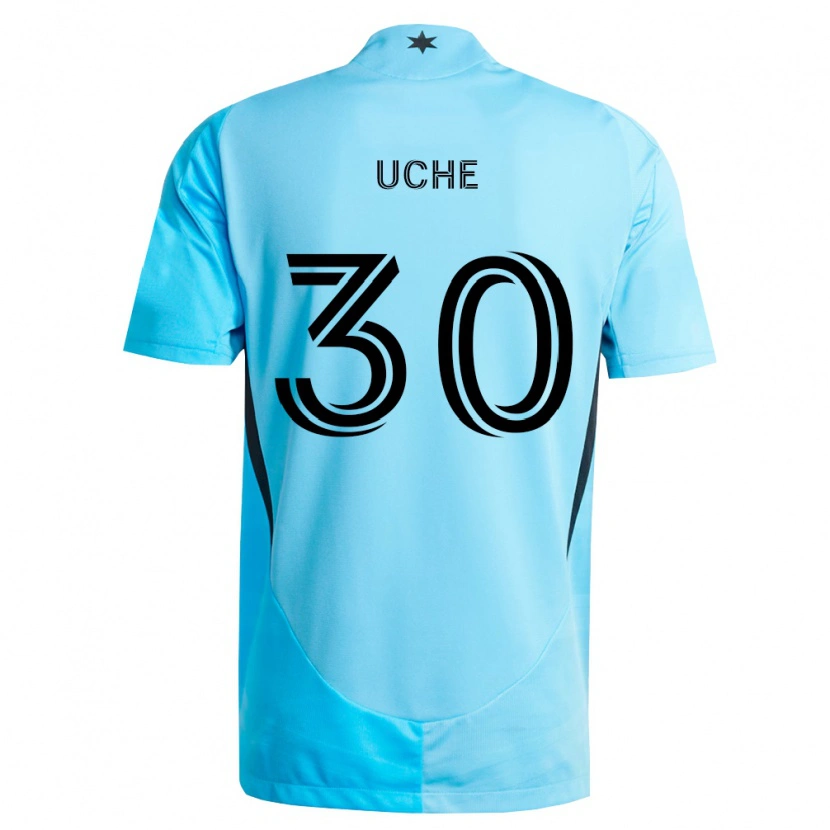 Danxen Criança Camisola Cc Uche #30 Azul Claro Preto Alternativa 2026/27 Camisa Brasil