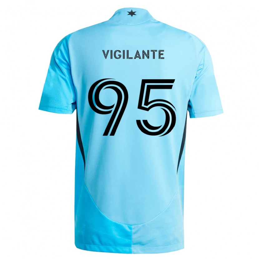 Danxen Criança Camisola Sam Vigilante #95 Azul Claro Preto Alternativa 2026/27 Camisa Brasil