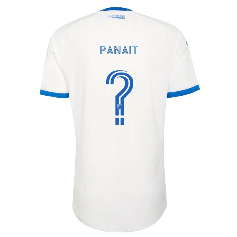Danxen Criança Camisola Daniel Panait #0 Azul Celeste Branco Alternativa 2026/27 Camisa Brasil