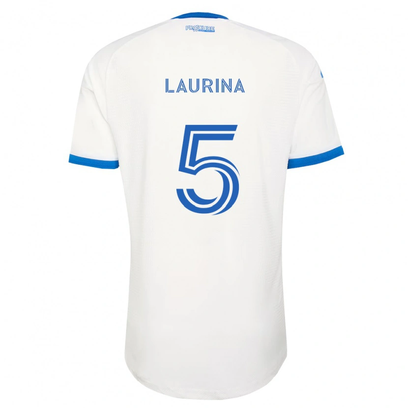 Danxen Criança Camisola Bilombo Laurina #5 Azul Celeste Branco Alternativa 2026/27 Camisa Brasil