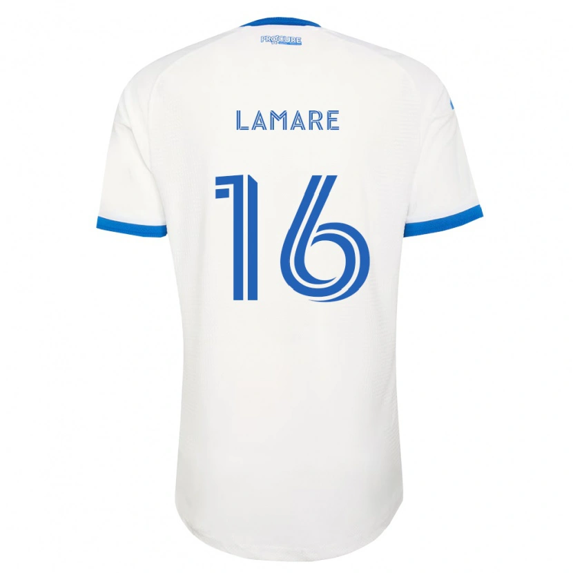 Danxen Criança Camisola Samuel Lamare #16 Azul Celeste Branco Alternativa 2026/27 Camisa Brasil