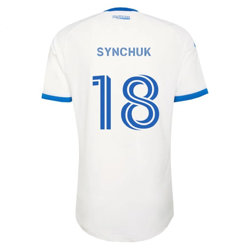 Danxen Criança Camisola Gennadiy Synchuk #18 Azul Celeste Branco Alternativa 2026/27 Camisa Brasil