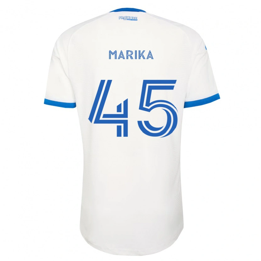Danxen Criança Camisola Cregheur Marika #45 Azul Celeste Branco Alternativa 2026/27 Camisa Brasil